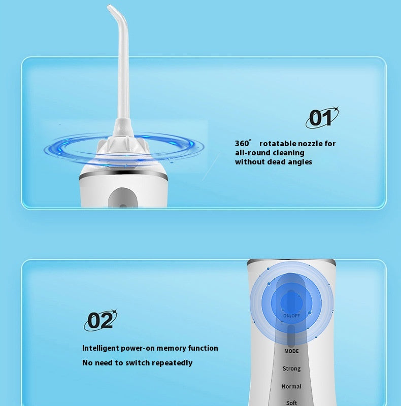 360-degree rotating tip and mode memory