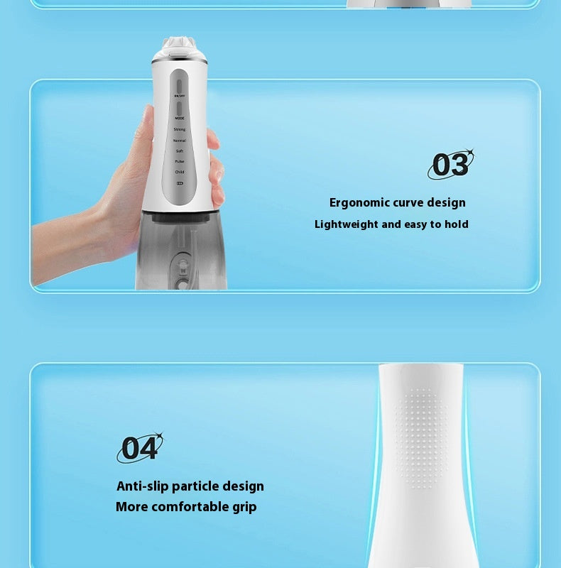 Ergonomic, non-slip grip
