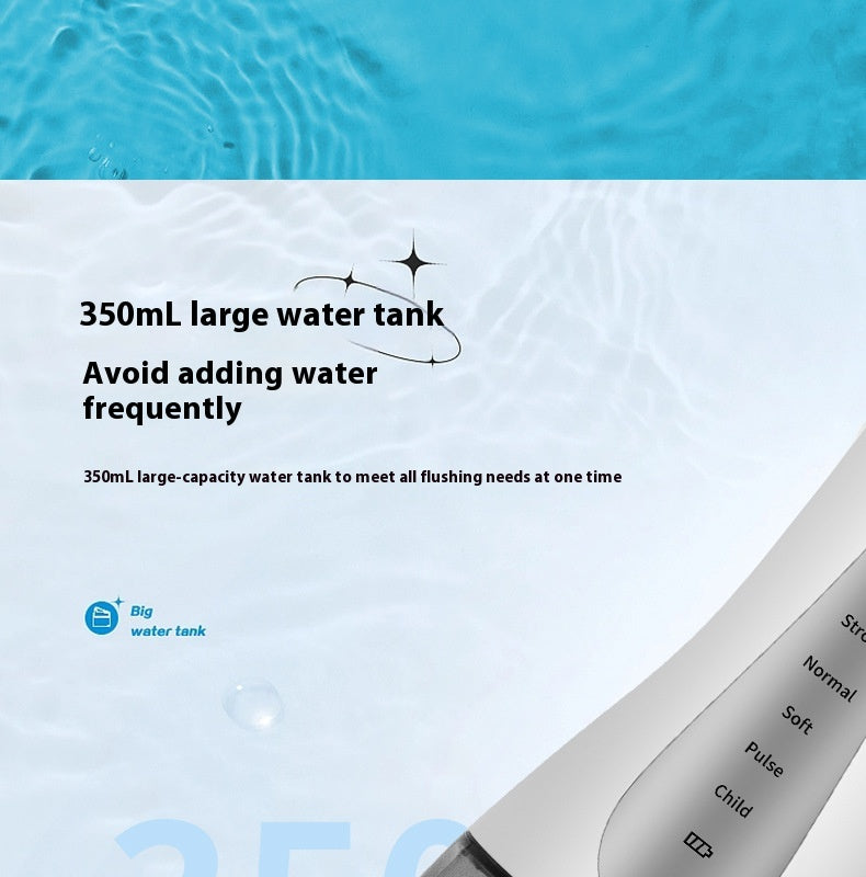 350 mL water tank