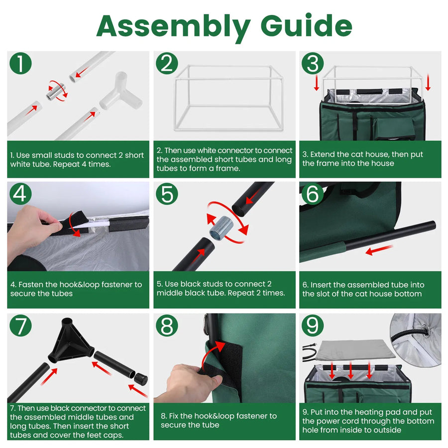 Set Up in Minutes, No Tools Needed